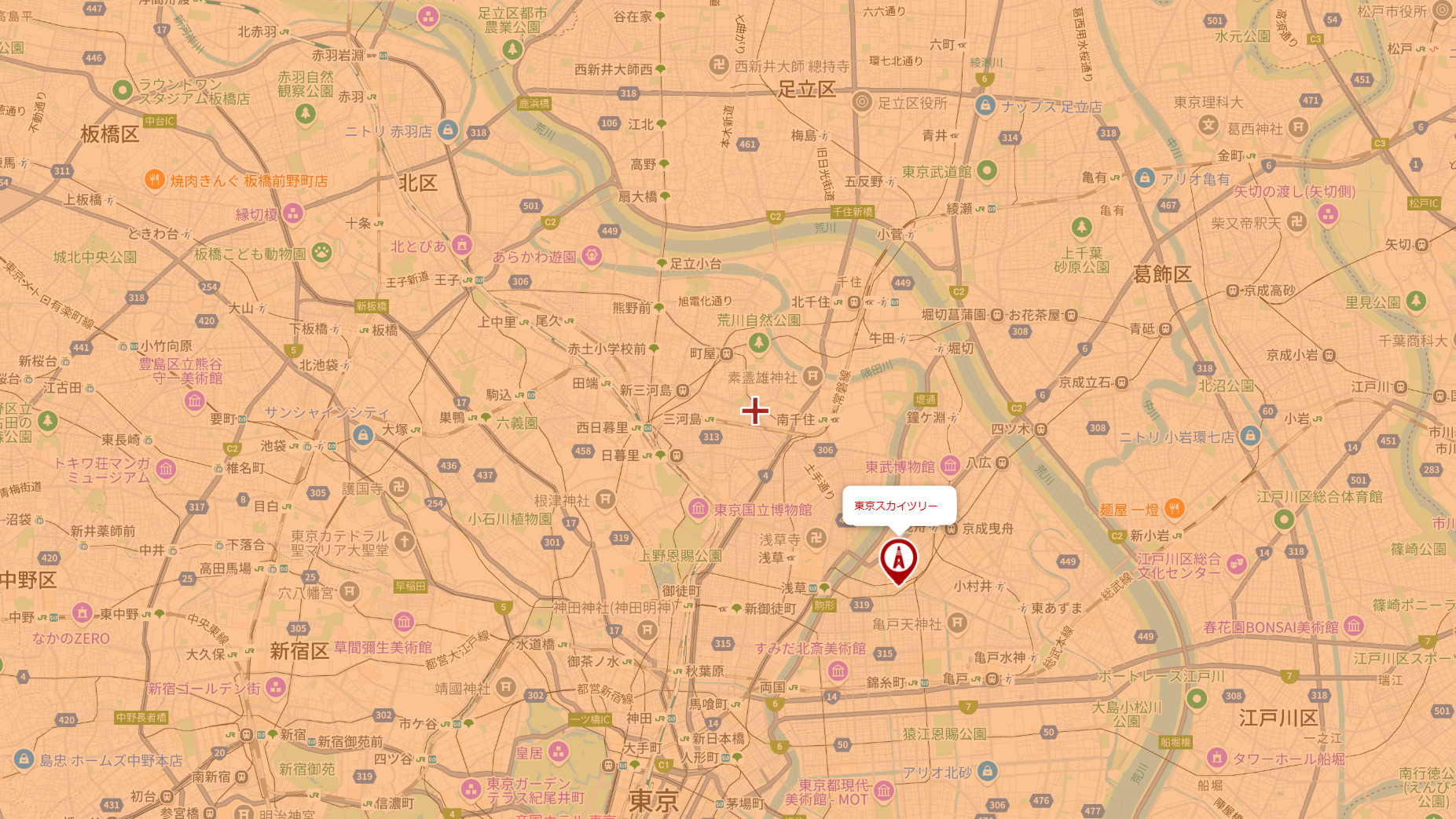 荒川区の電波事情